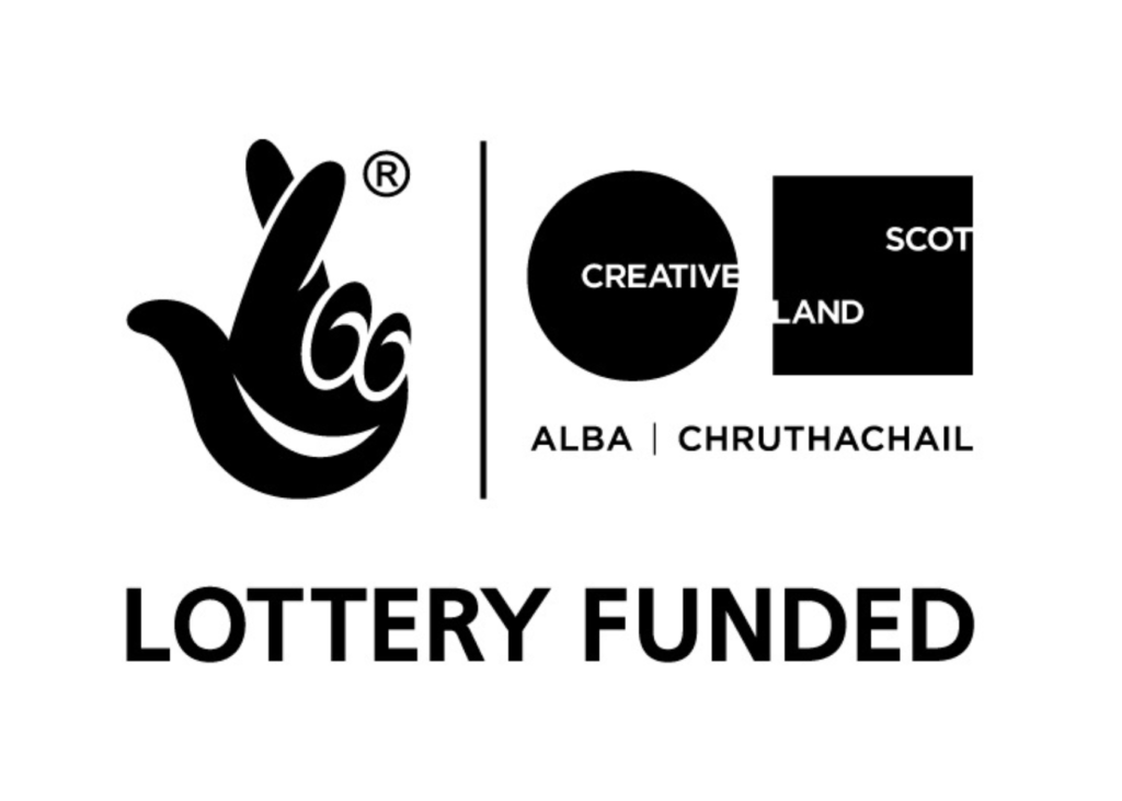 Creative Scotland Lottery Funded Logo