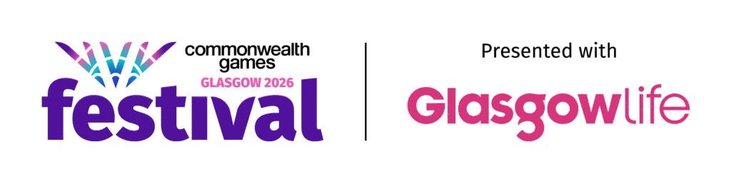 Logos for Festival Fund and Glasgow Life